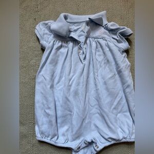 Ralph Lauren Light Blue One Piece Baby Romper